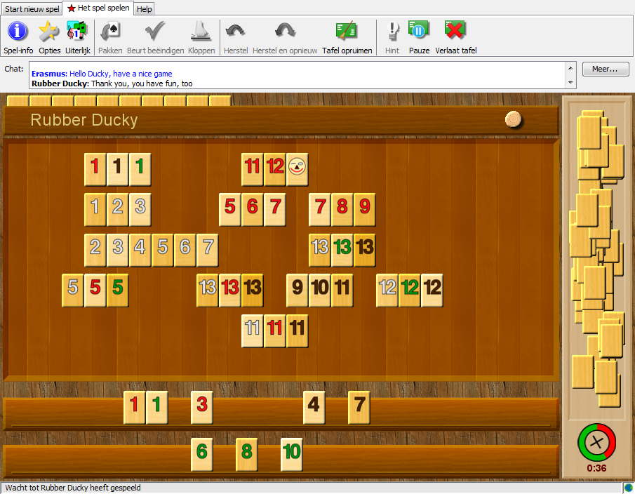 RRRummy - El juego Tile Rummy Online y Instalable para Windows, Macintosh y Linux
